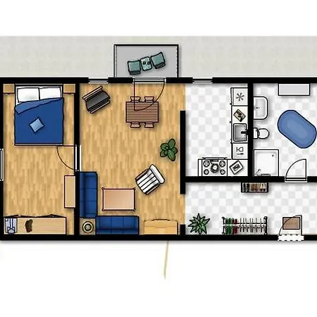 Apartment Res Minervapark Whg 21