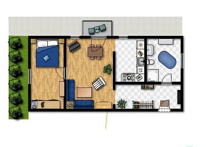 Apartment Res Minervapark Whg 21